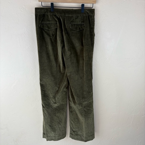 Talbots Brown Velvet Pants Women’s size 4P Petite Stretch - Picture 5 of 10